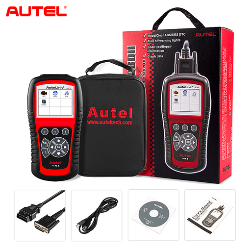 Autel AutoLink AL619 OBD2 Scanner ABS & SRS Airbag Car Diagnostic Scan Tool, Advanced Ver. of AL519/ ML519 Code Reader