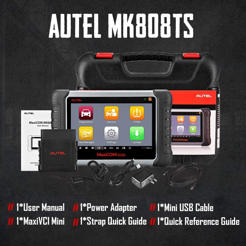 [Ship from US]Autel MaxiCOM MK808TS TPMS Scanner With Complete TPMS And Sensor Programming