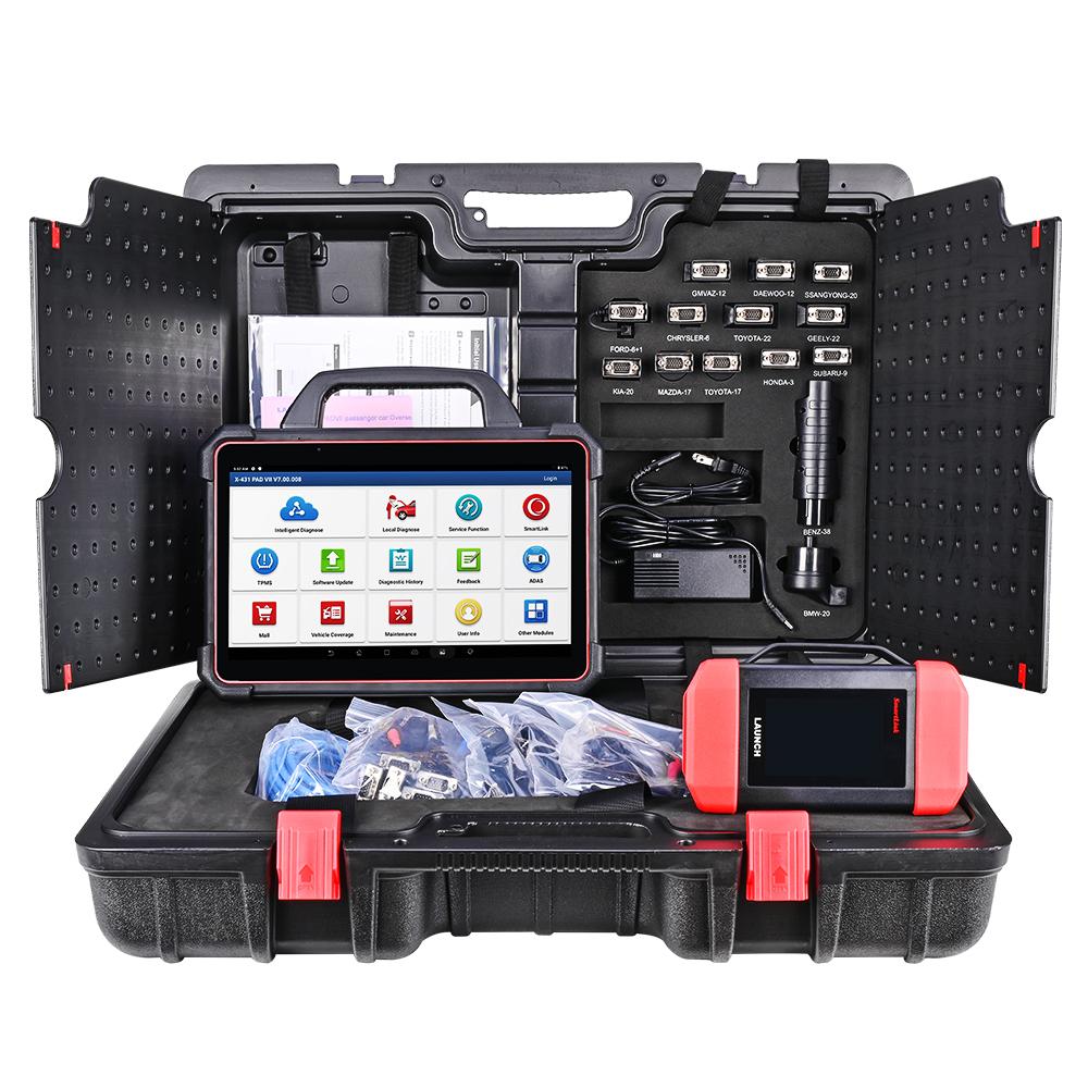 [Ship from US]Original Launch X431 PAD VII with Smartlink C VCI Automotive Diagnostic Tool Support Online Coding and Programming